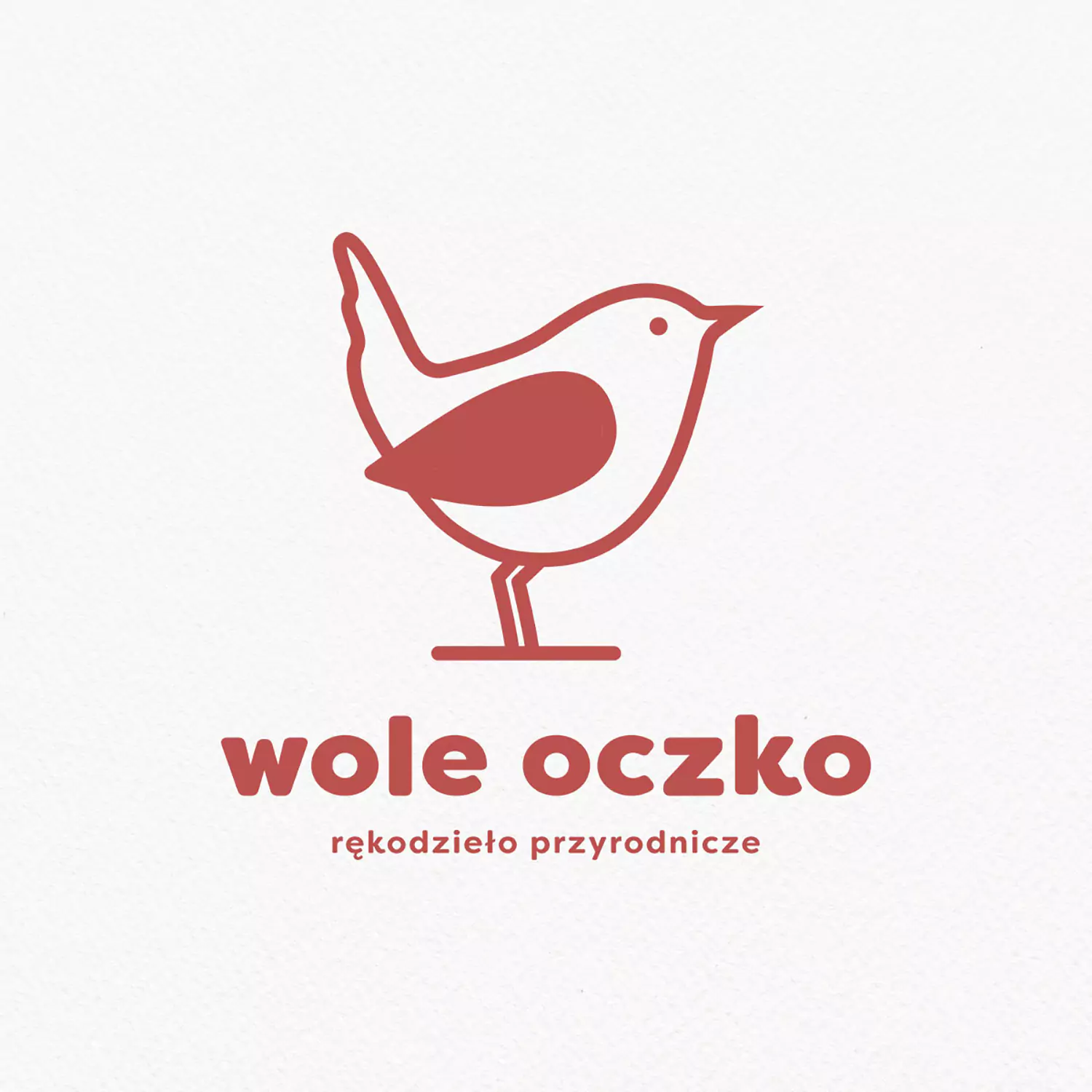 Logo główne dla marki Wole Oczko, projekt Studio Powidoki