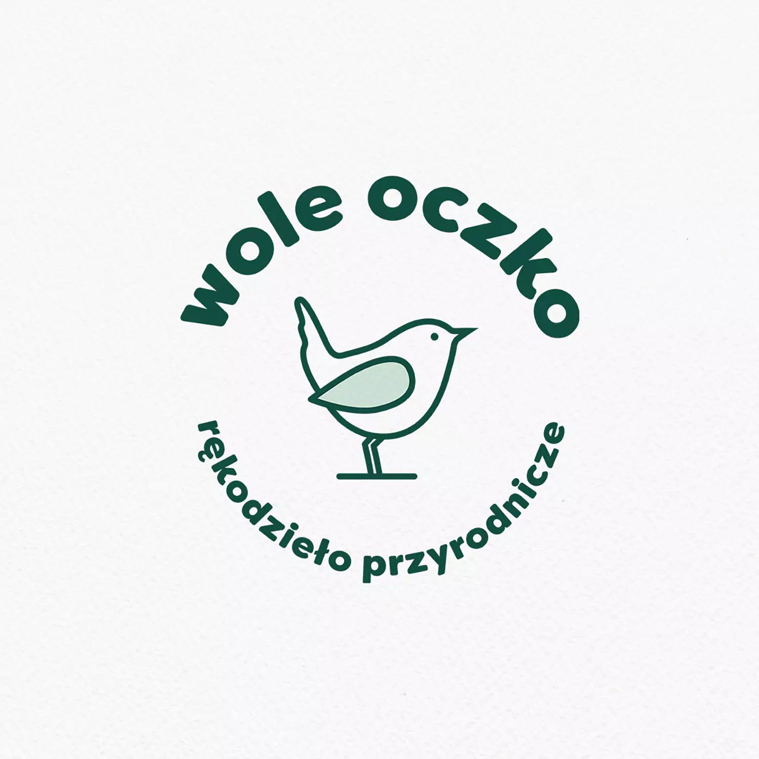 Logo dla marki Wole Oczko, projekt Gosia Gadula